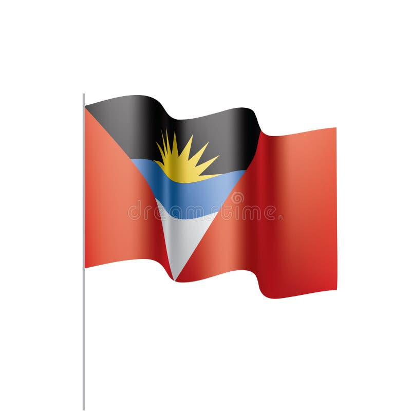 Download Flag Of Antigua And Barbuda Stock Vector - Illustration of continent, black: 124602401