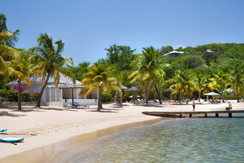 Antigua, Caribbean Islands, English Harbour View at Galeon Beach Free ...