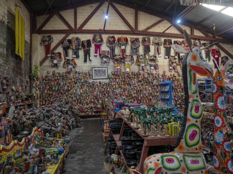 Antigua, Guatemala, Souvenir Shop Editorial Photography Image of