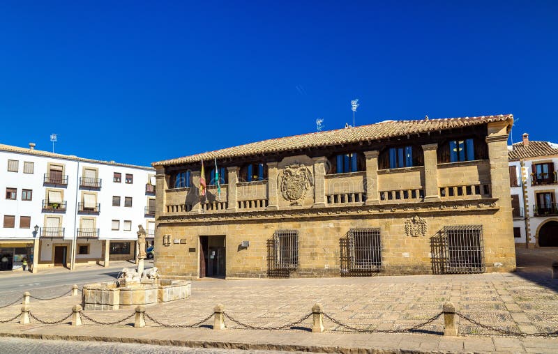 Antiguas Carnicerias, a historic building in Baeza - Spain, Andalusia. Antiguas Carnicerias, a historic building in Baeza - Spain, Andalusia