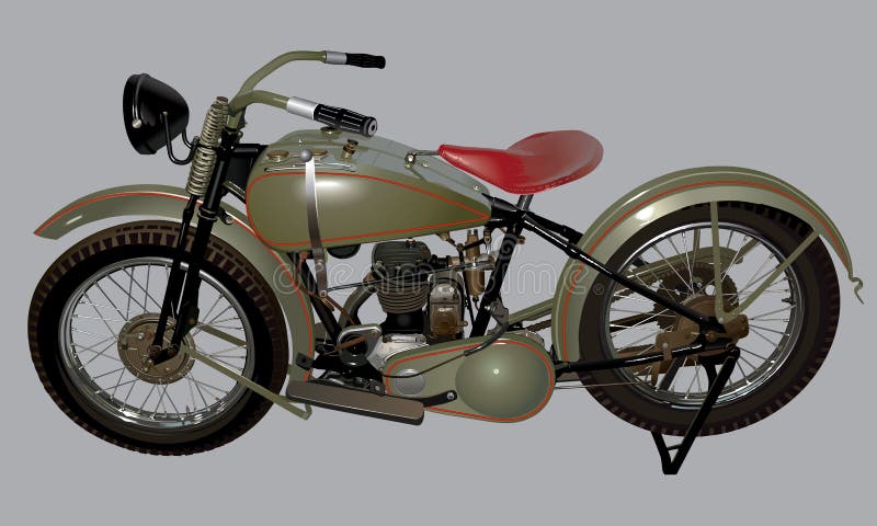 motorcykel stock illustrationer. av hjul - 53691456