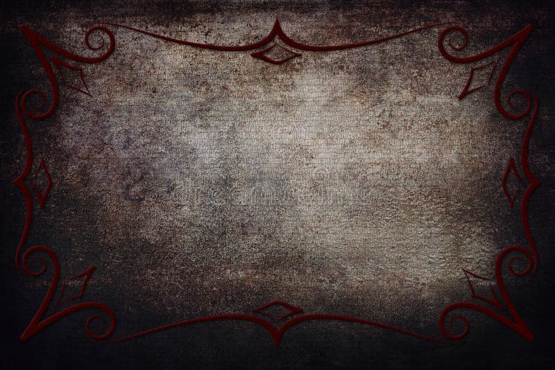 Antik ram på bakgrund med textur vektor illustrationer Antik ram på bakgrund med textur vektor illustrationer