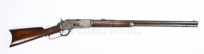 Antique 1876 Cowboy lever action rifle. Antique 1876 Cowboy lever action rifle.