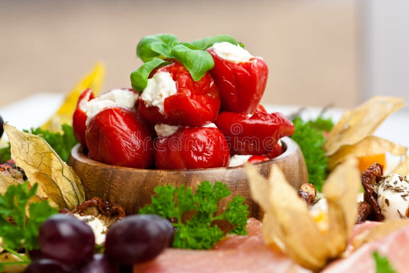 Antipasti variation stock photo. Image of vegetable, antipasti - 25419084