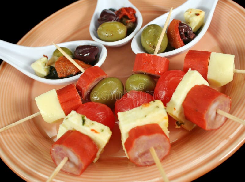 Antipasto-Löffel 3 lizenzfreies stockfoto Antipasto-Löffel 3 lizenzfreies stockfoto