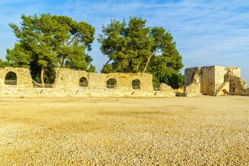 Antipatris Fort Binar Bashi, in Yarkon Tel Afek National Park