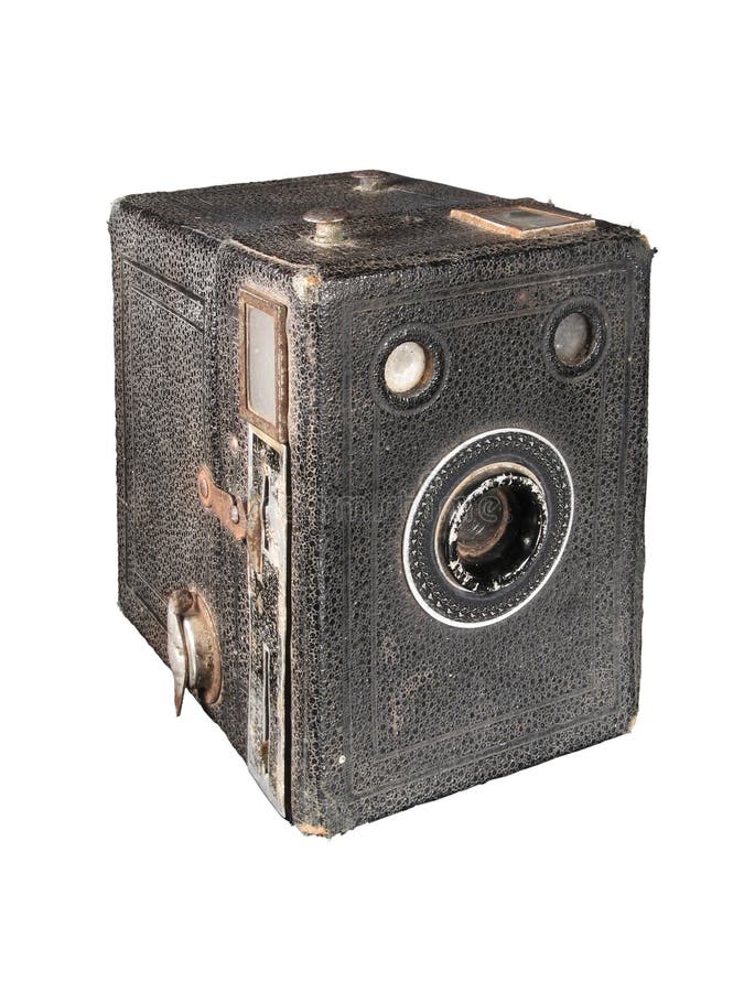 Antique box camera