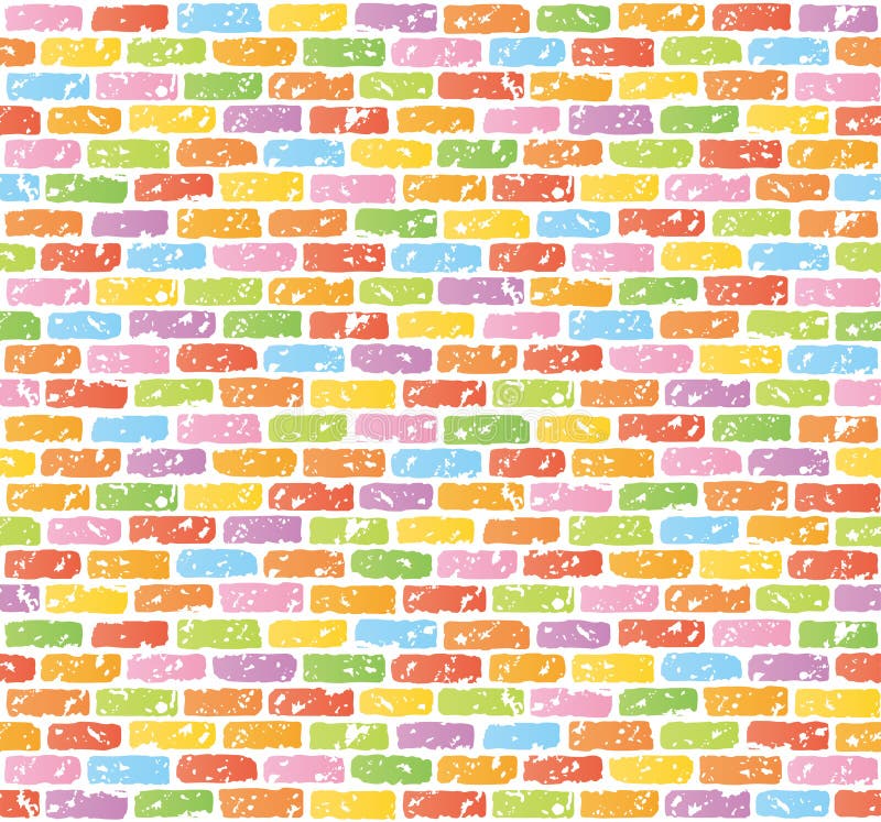 Antique brick wall. seamless pattern. royalty free illustration Antique brick wall. seamless pattern. royalty free illustration