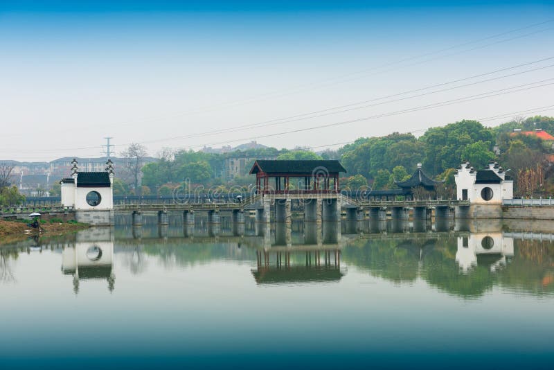 Antique bridges-Nanchang Mei Lake Scenic Area