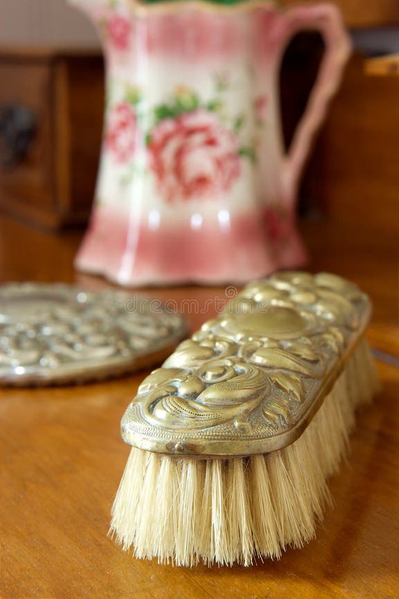 Antique Mirror Brush Set Stock Photos Free & RoyaltyFree Stock