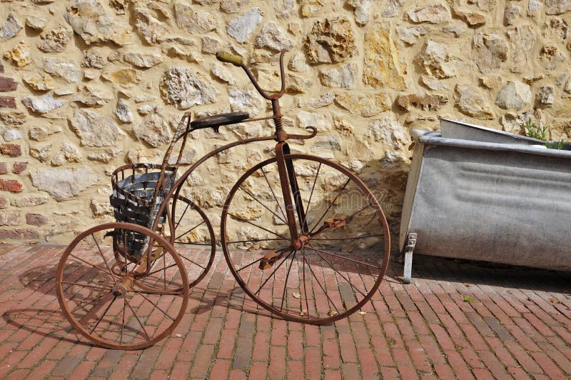 old fashioned children's tricycles