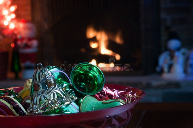 Antique Christmas ornaments stock photos Antique Christmas ornaments stock photos