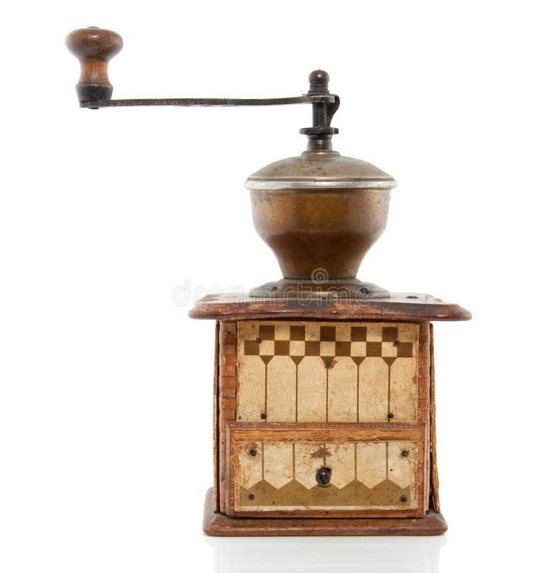 An antique coffeegrinder