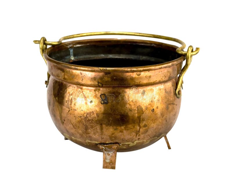 Antique copper bowl stock photo. Image of antique, copper 2653116