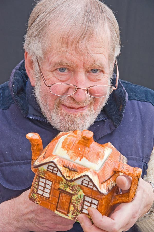 Antique dealer ? stock image. Image of gold, appraising 17295631