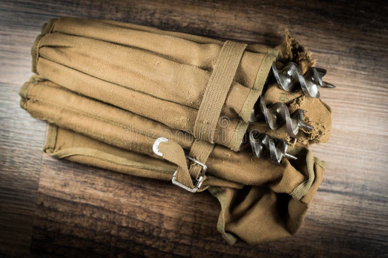 Antique Drill Bits stock photo. Image of silver, texture 62016846