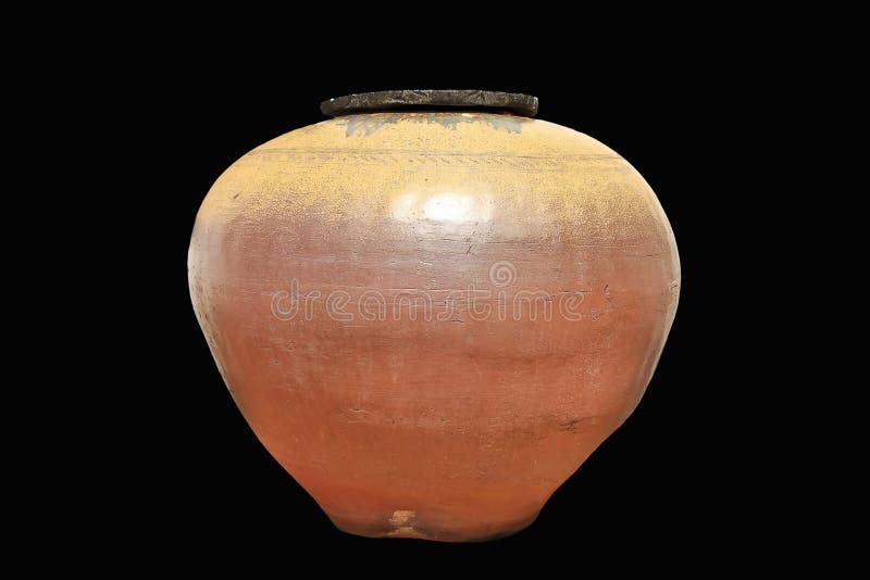Antique earthen jar stock photo. Image of ancient, decorative 20867610