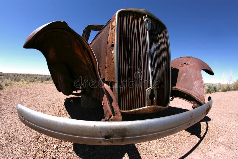Antique ford car royalty free stock photos
