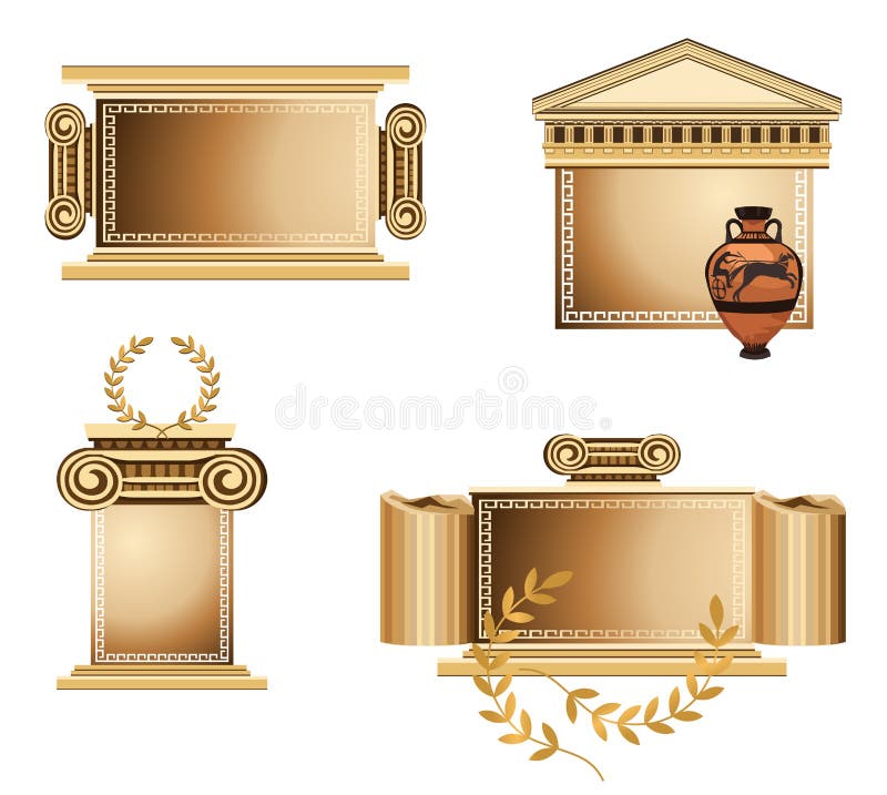Antique Frames vector illustration