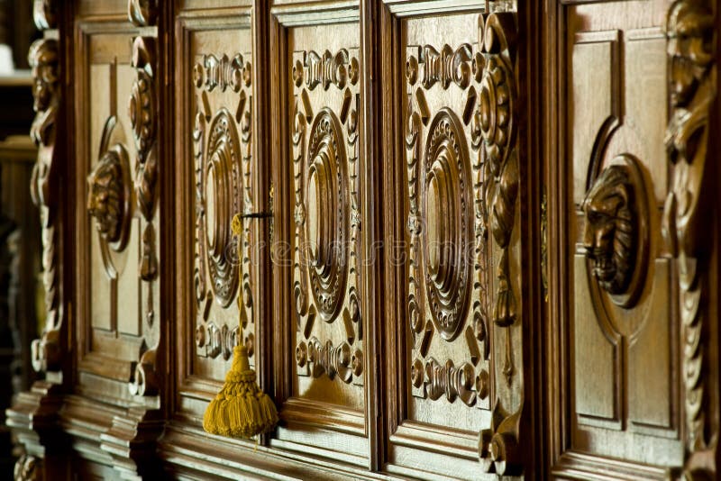 Antique furniture stock photos