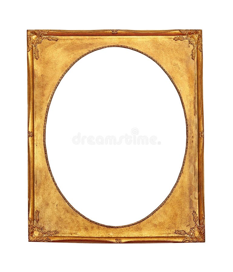 Antique gold frame stock image. Image of imagery, aged 11227815