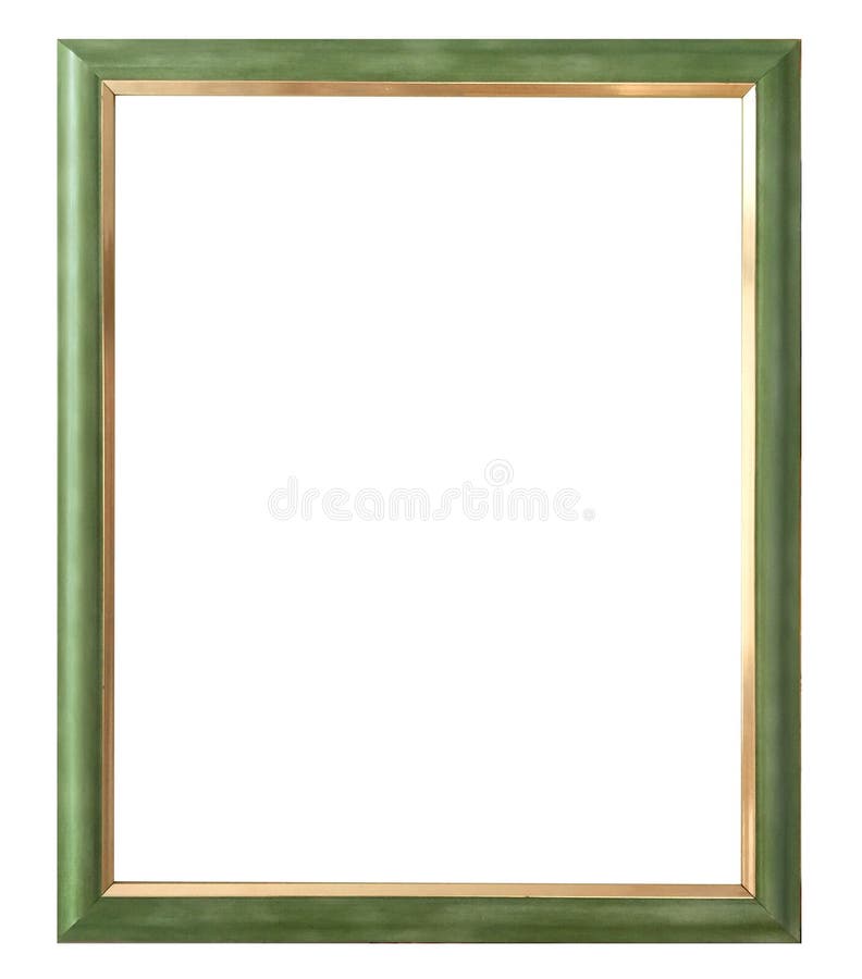 Antique golden frame isolated on white background with clipping path.European art stock photo Antique golden frame isolated on white background with clipping path.European art stock photo