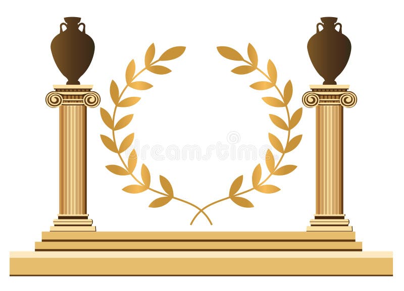 Antique Greek Symbols stock vector. Illustration of antiquities 24542033