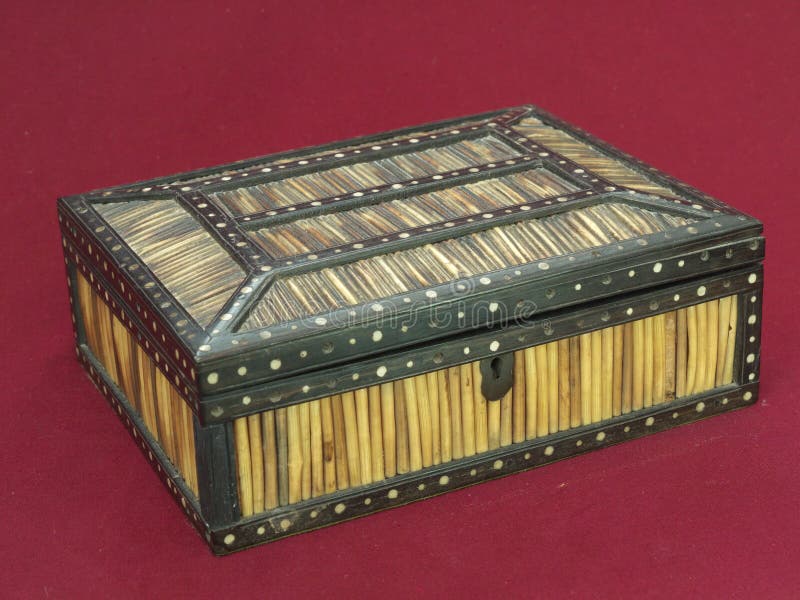 Quill box Vintage Box Vintage Wood Box