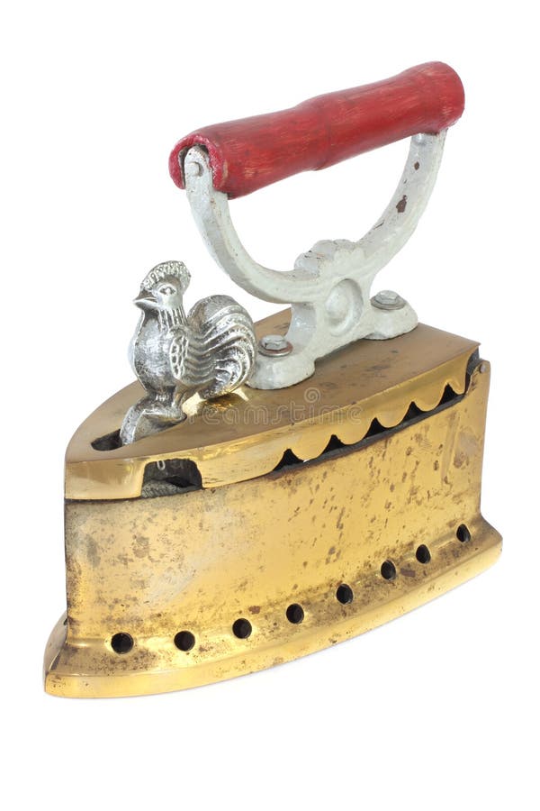 Antique iron royalty free stock photo