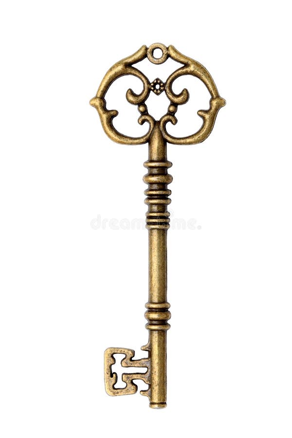 Antique key stock photo. Image of brass, retro, estate - 25183468