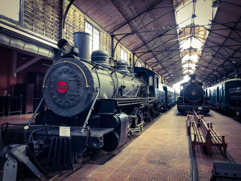 Train museum in zone 1, Guatemala City