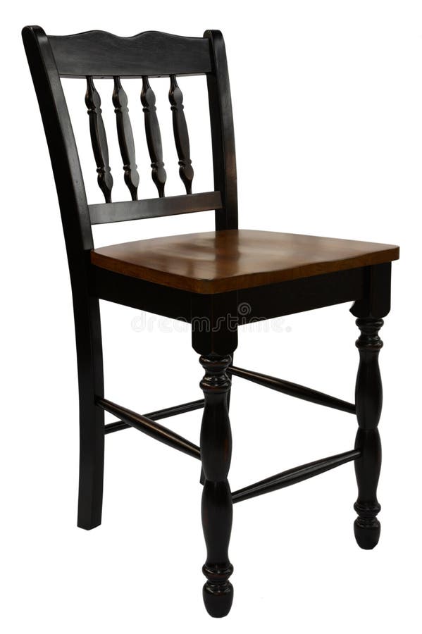 Antique Maple Bar Stool Royalty Free Stock Photos Image 1942598