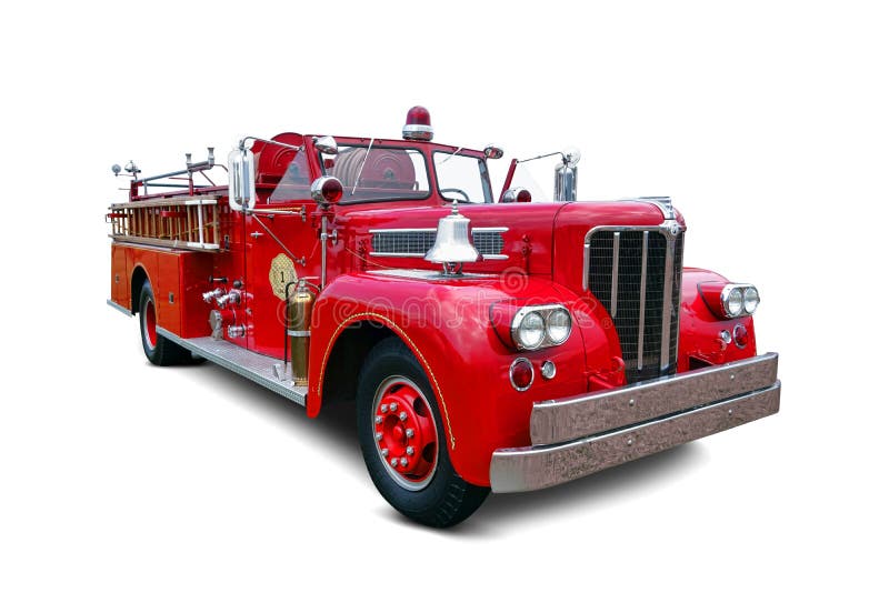 Antique Maxim Pumper Fire Engine Vintage Truck
