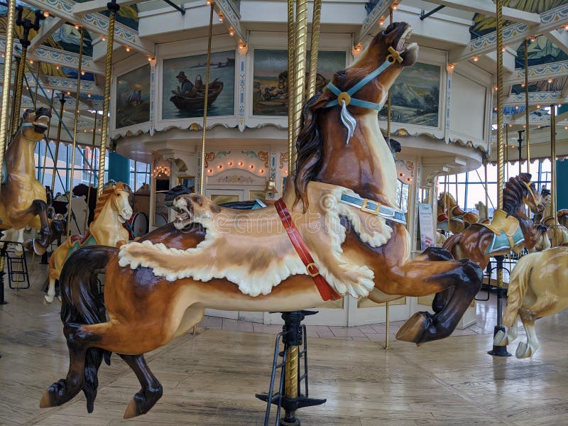 Antique Merry Go Round Carousel