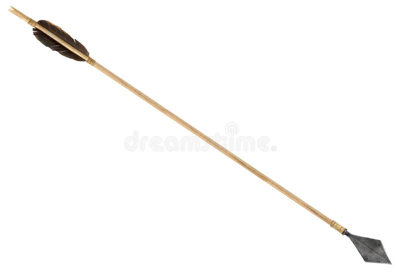 Antique old wooden arrow stock image. Image of wooden 45030423