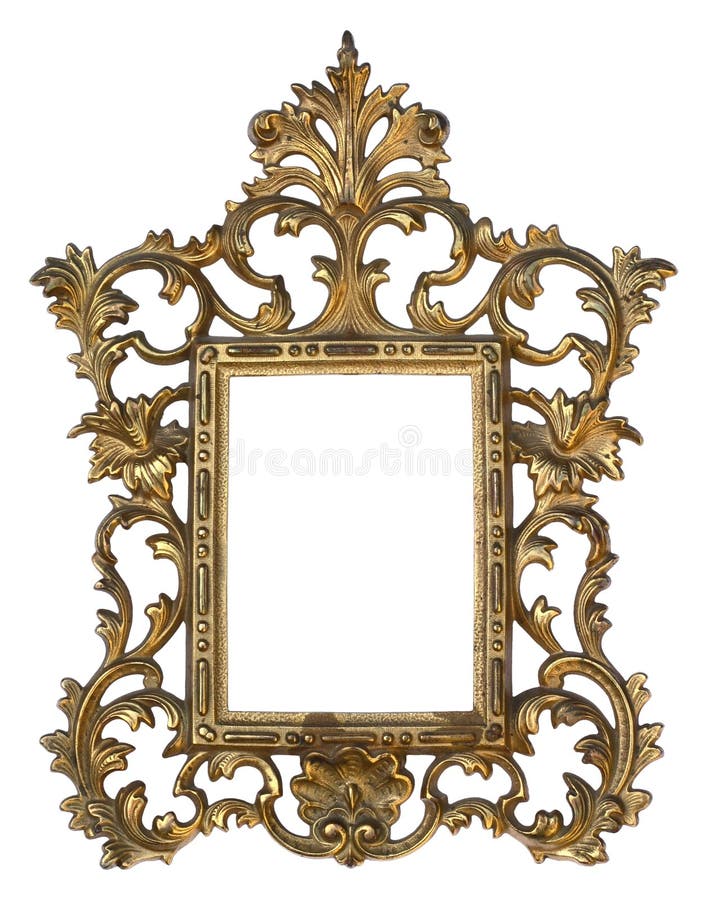 Antique Picture Frame stock image. Image of elegant, frame 51953189