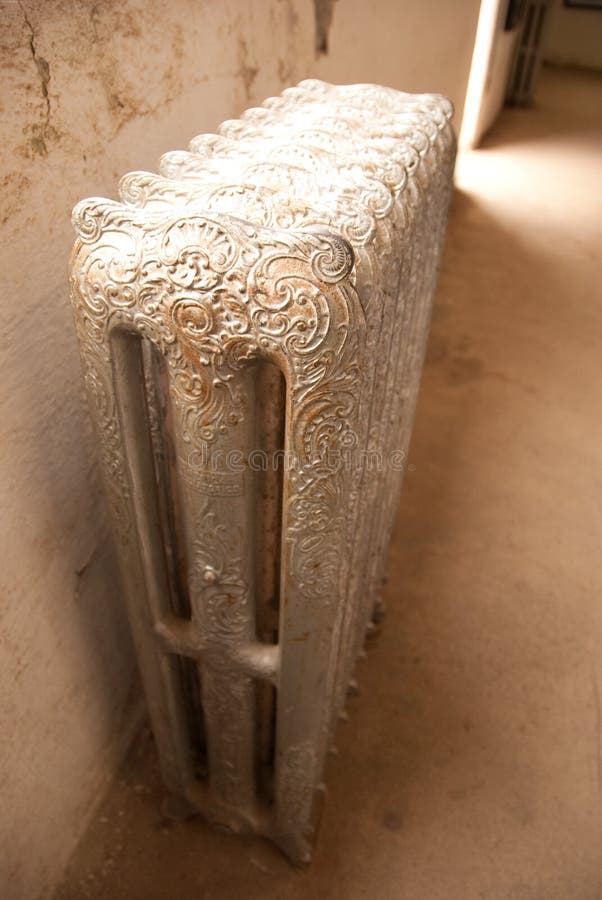 Antique Radiator stock photo. Image of cells, geothermal - 12963580