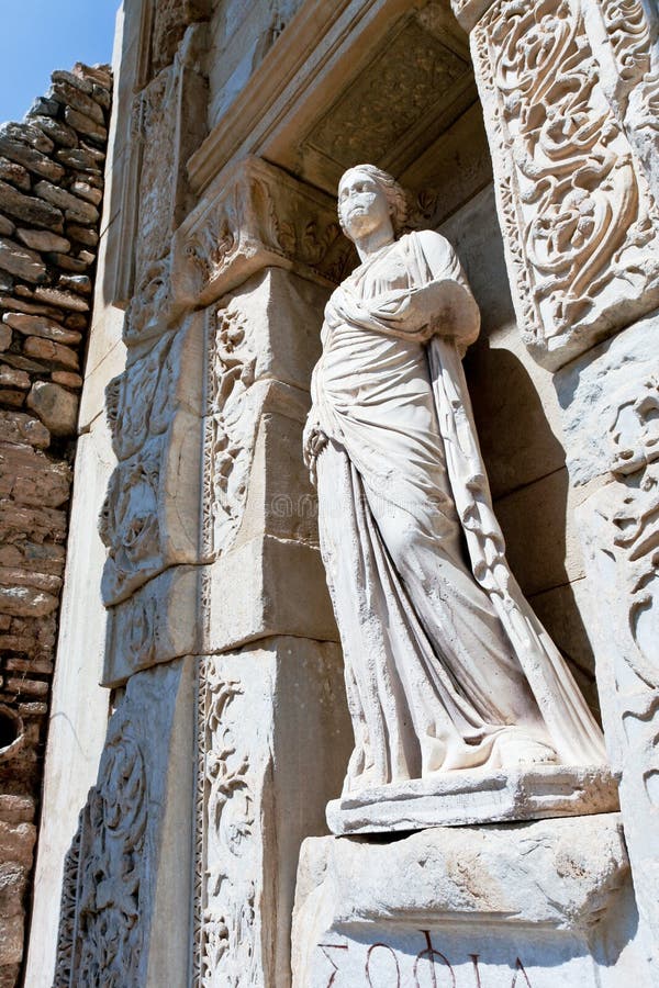 Antique ruins in Ephesus