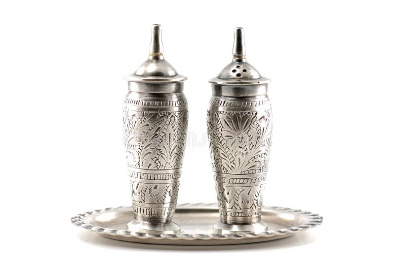 Antique Salt & Pepper Shaker
