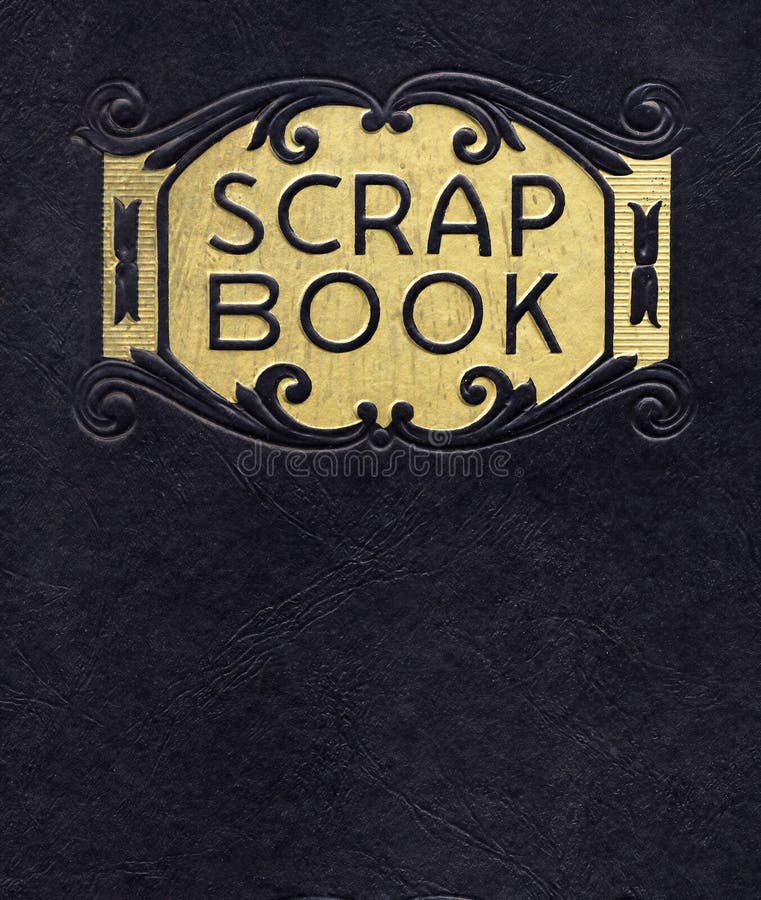 Antique Scrapbook, Circa 1890