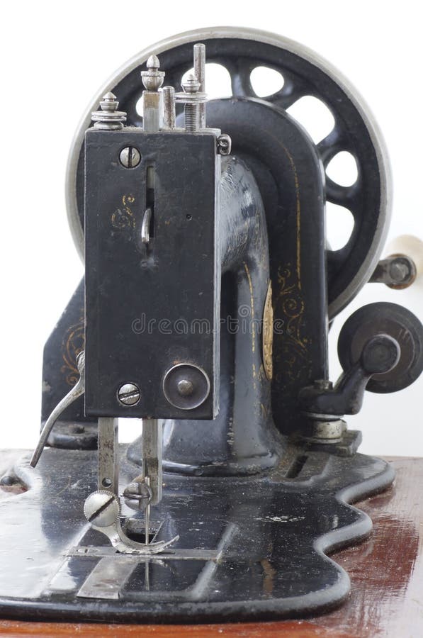 Antique sewing machine. stock photo. Image of isolated 73271086
