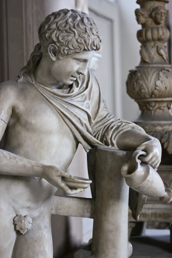 Antique statue stock image. Image of pole, emperor, statue 5545419