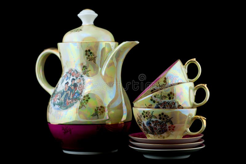 Antique tea set