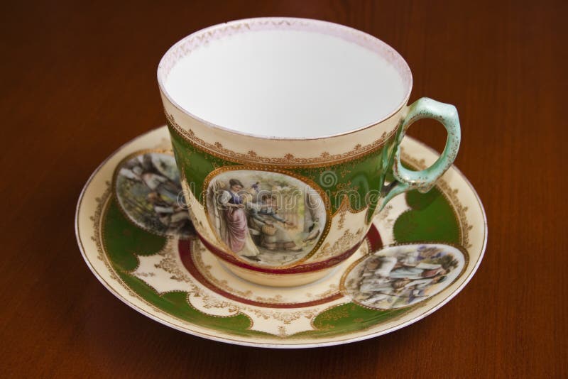 Antique teacup