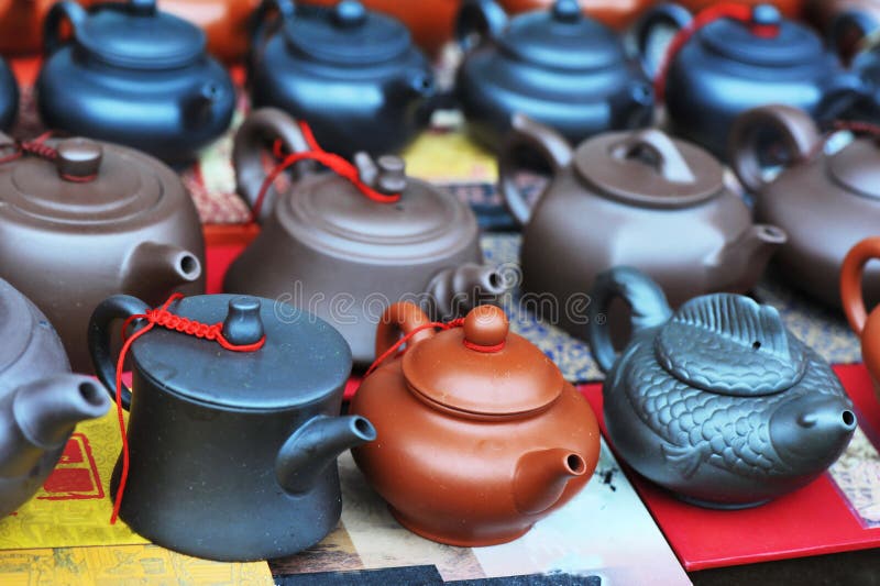 Chinese Teapots stock photo. Image of brown, multiples 338014