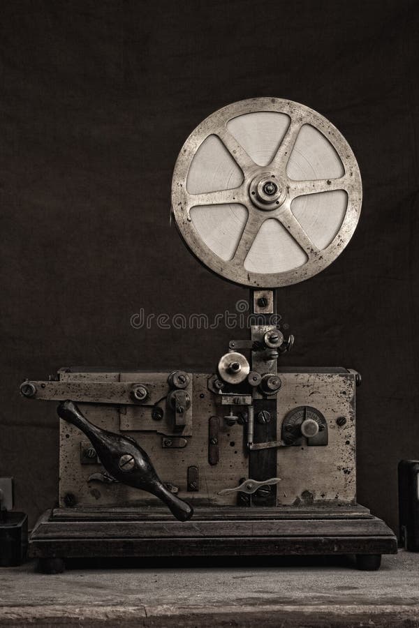 Antique Telegraph Machine stock image Antique Telegraph Machine stock image