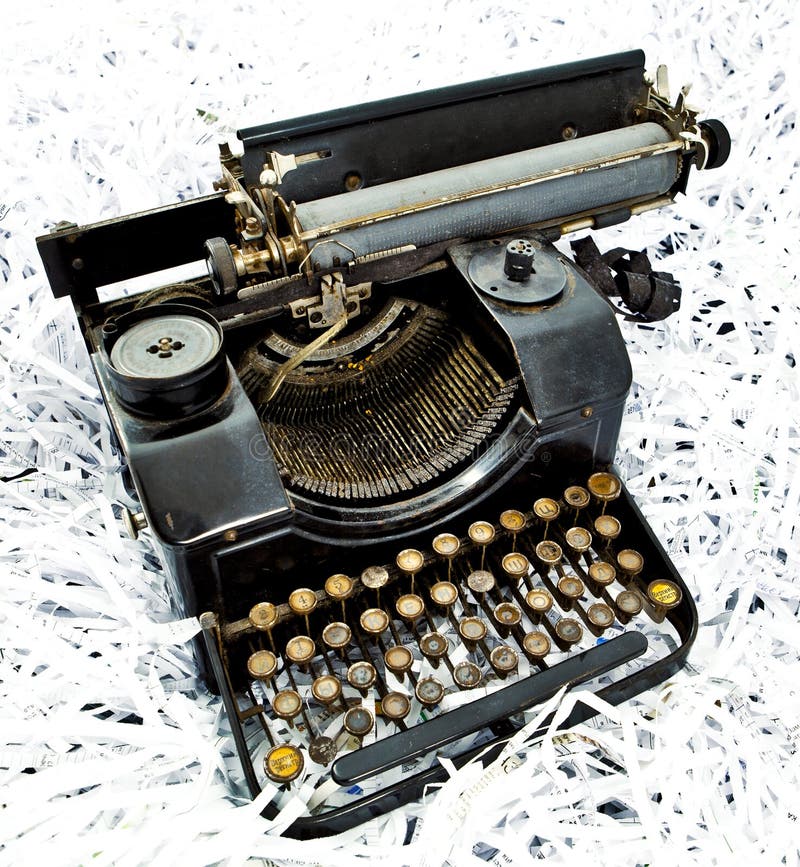 Antique Typewriter Metal Parts Stock Image Image of numbers