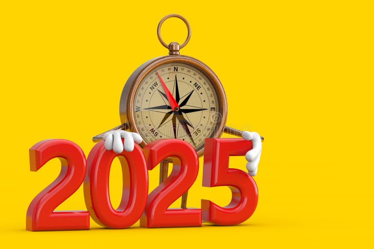 2025 New Year Compass Stock Photos Free & RoyaltyFree Stock Photos
