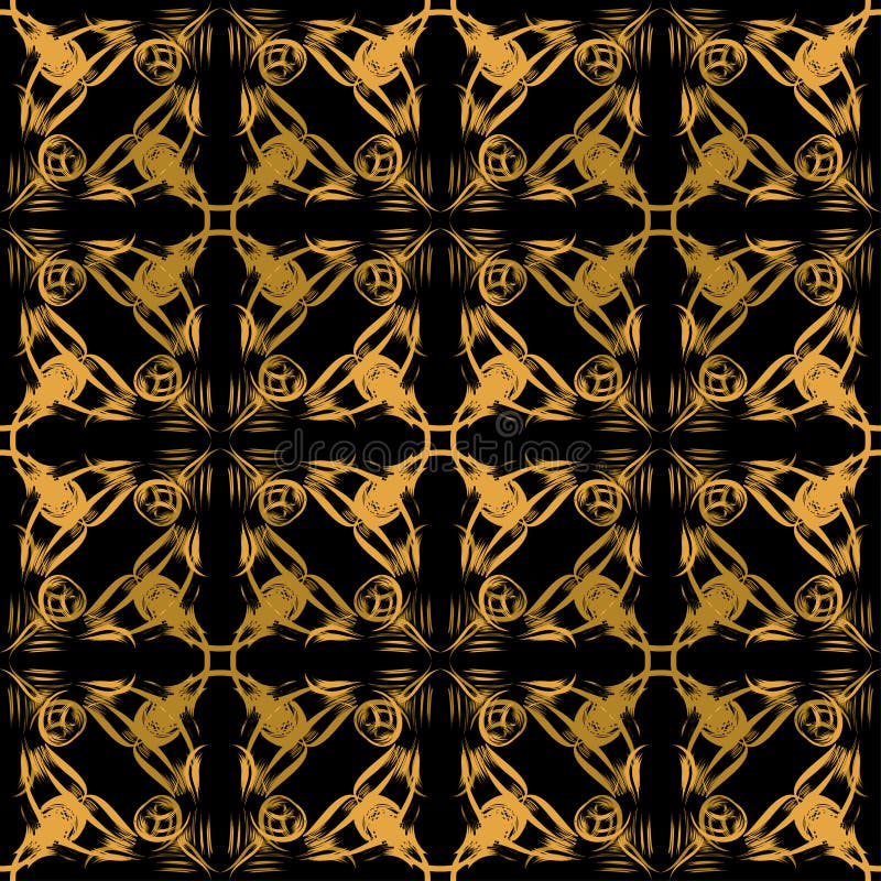 Antique vintage floral ornament on white background. Vector royalty free illustration