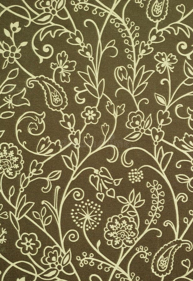 Antique wallpaper stock image